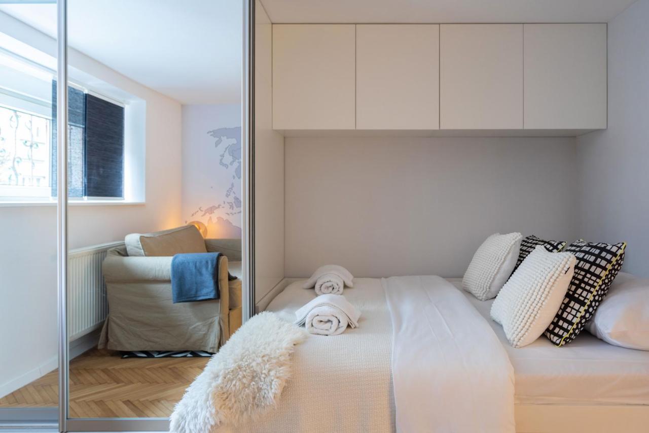 Modern Studio Near British Square Daire Zagreb Dış mekan fotoğraf