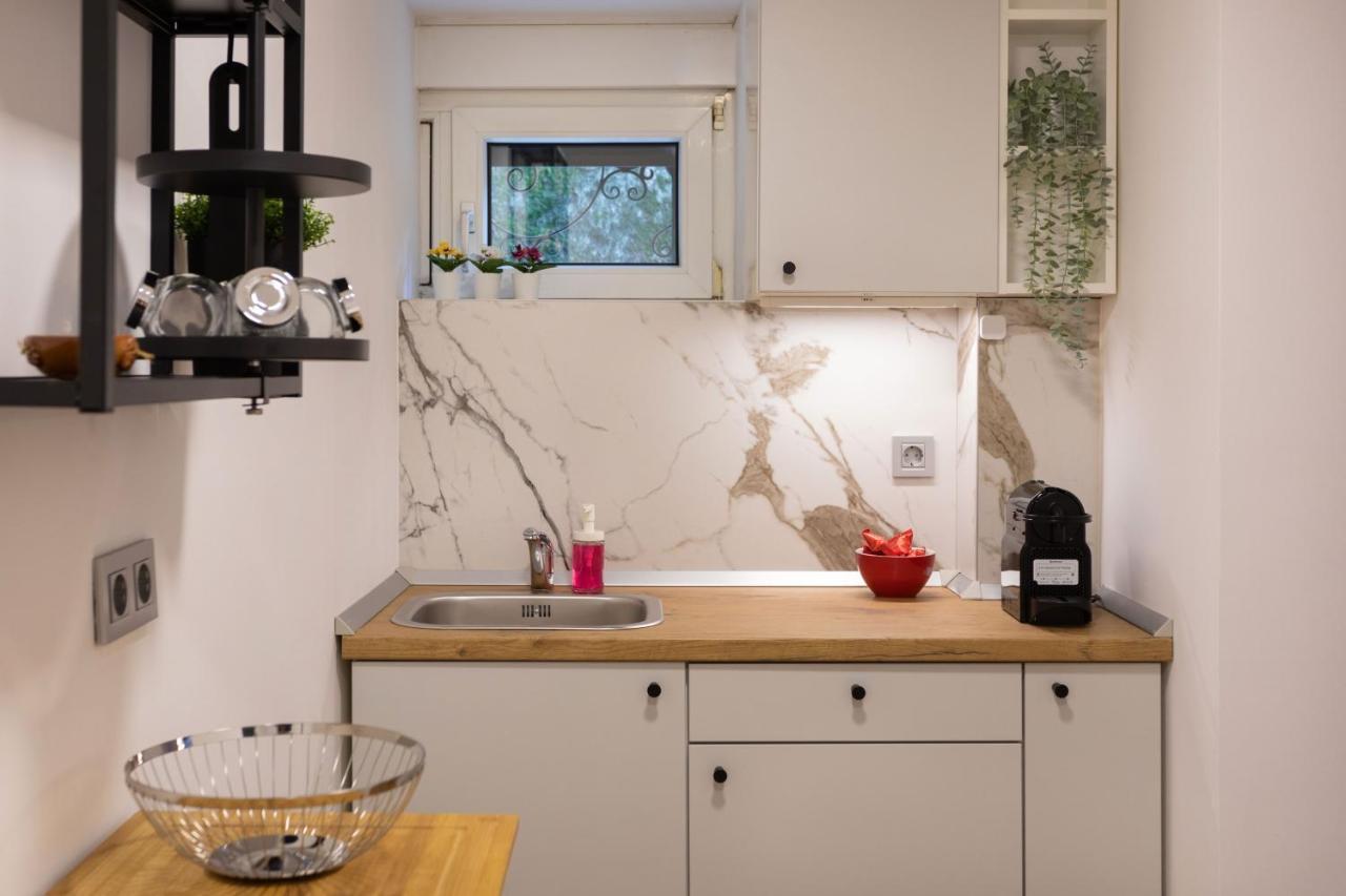 Modern Studio Near British Square Daire Zagreb Dış mekan fotoğraf